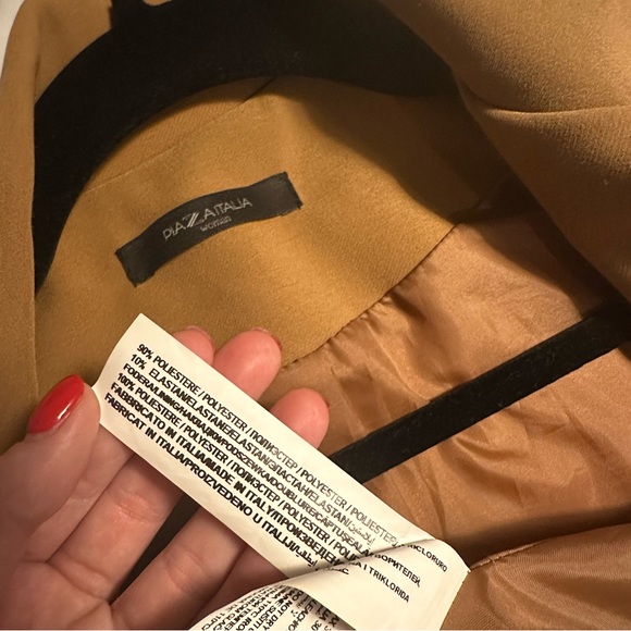 Beige Suit jacket PIAZZAITALIA - Picture 4 of 4